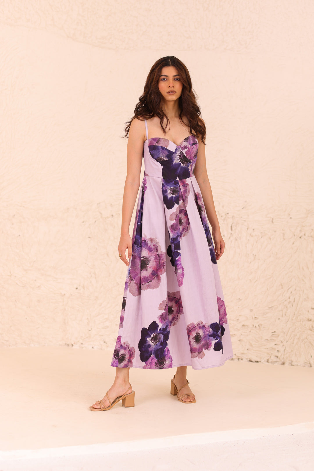 Neshima Padded Maxi Dress