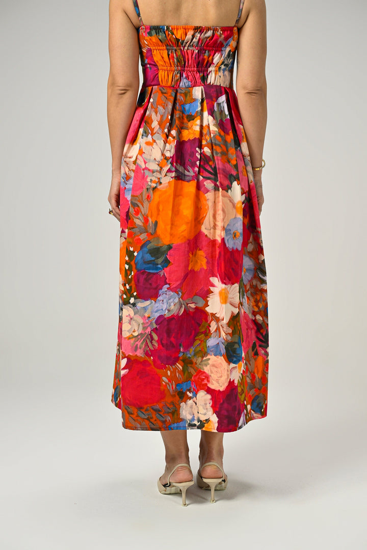 Darcie in Eden Bloom Padded Dress
