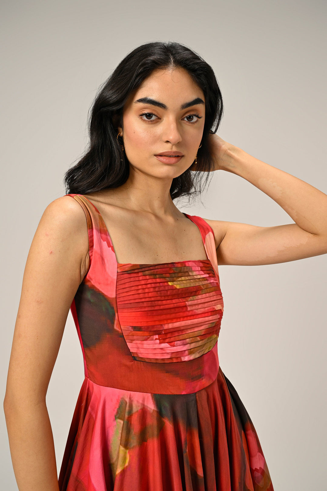Elsie in Rose Reverie Long Dress
