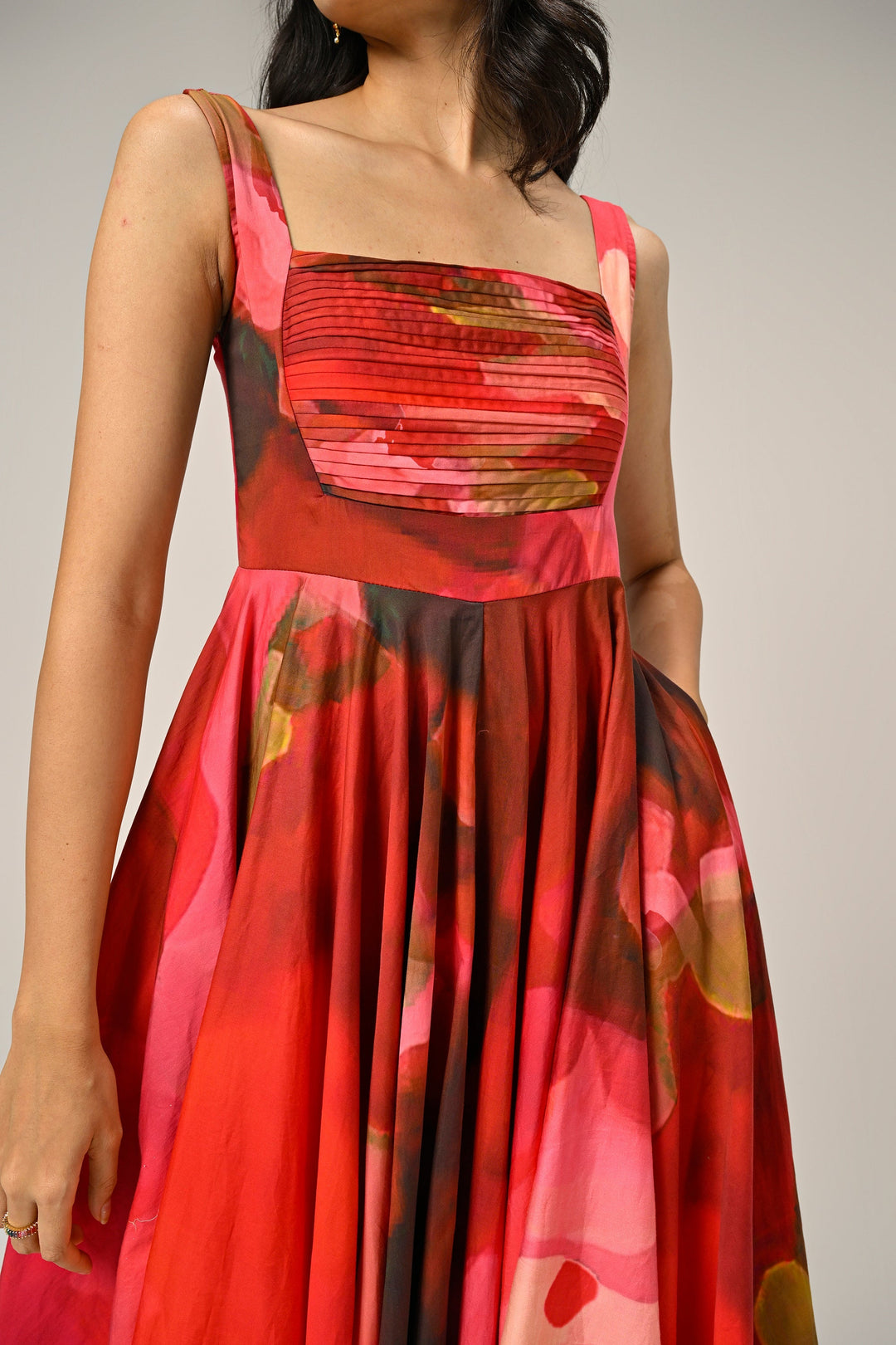 Elsie in Rose Reverie Long Dress