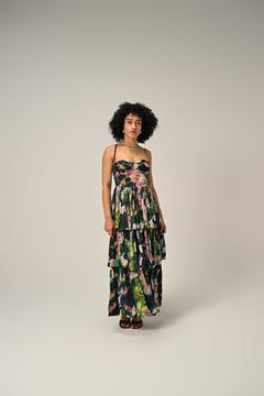 Florentine Bloom Tiered Dress