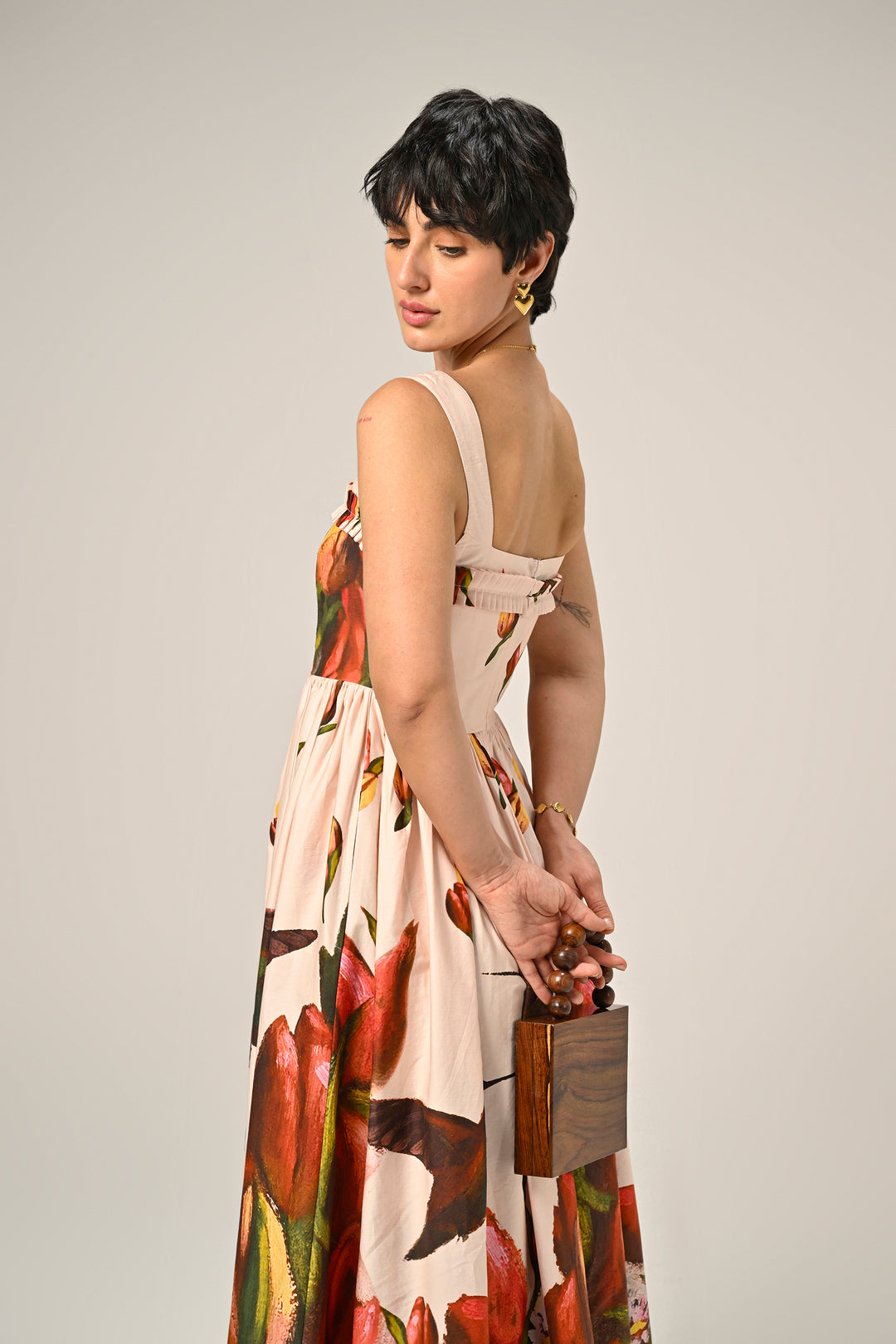 Hummingbird Garden Maxi Dress
