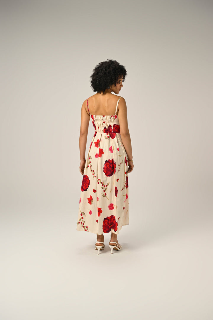 Nourie in Scarlet Muse Padded Dress