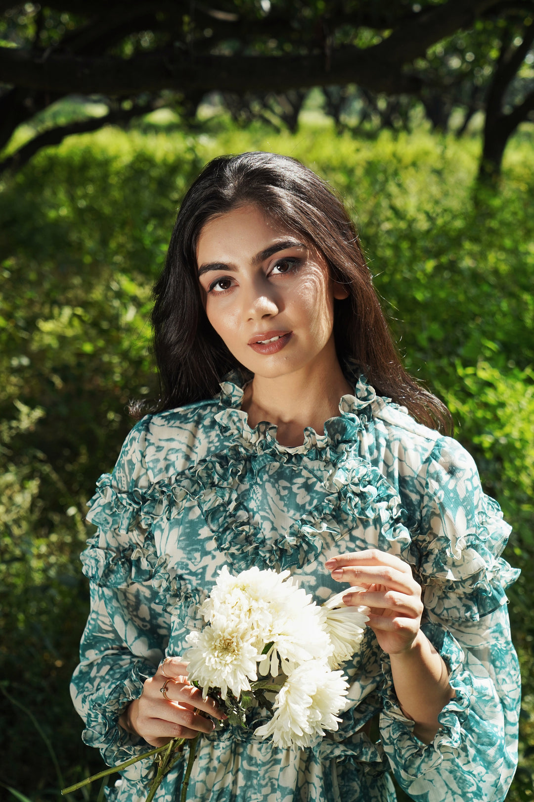 Wildflower Green Dress