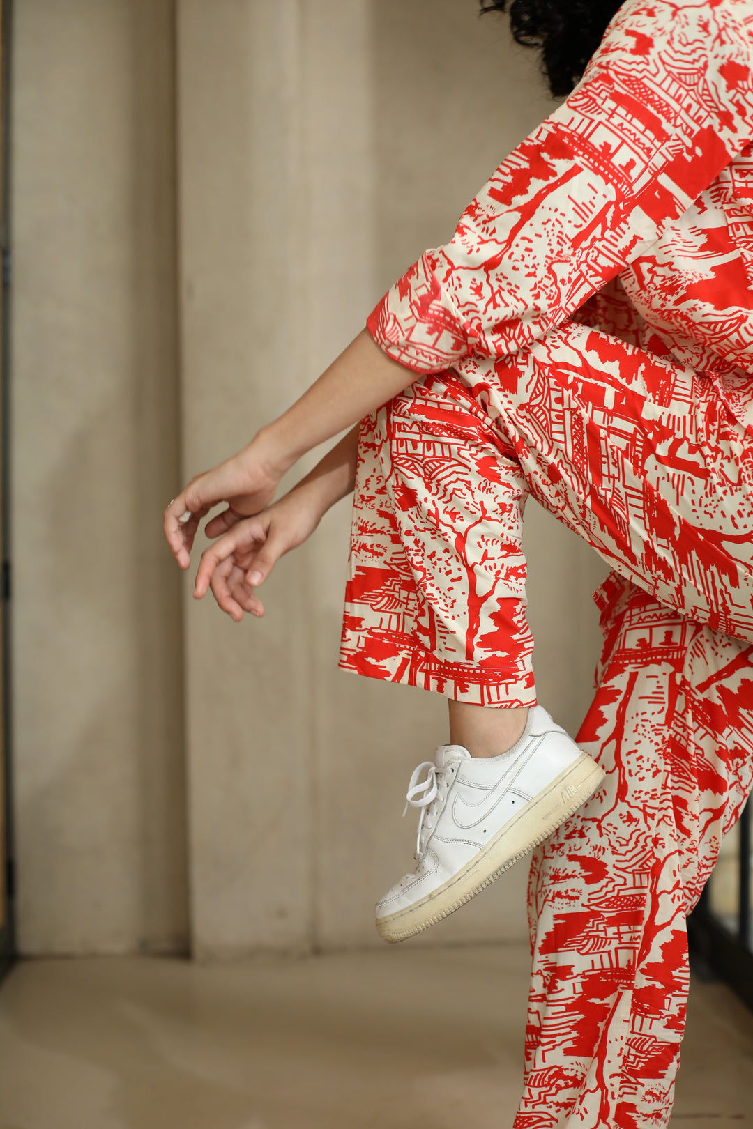 Red Romance Trousers