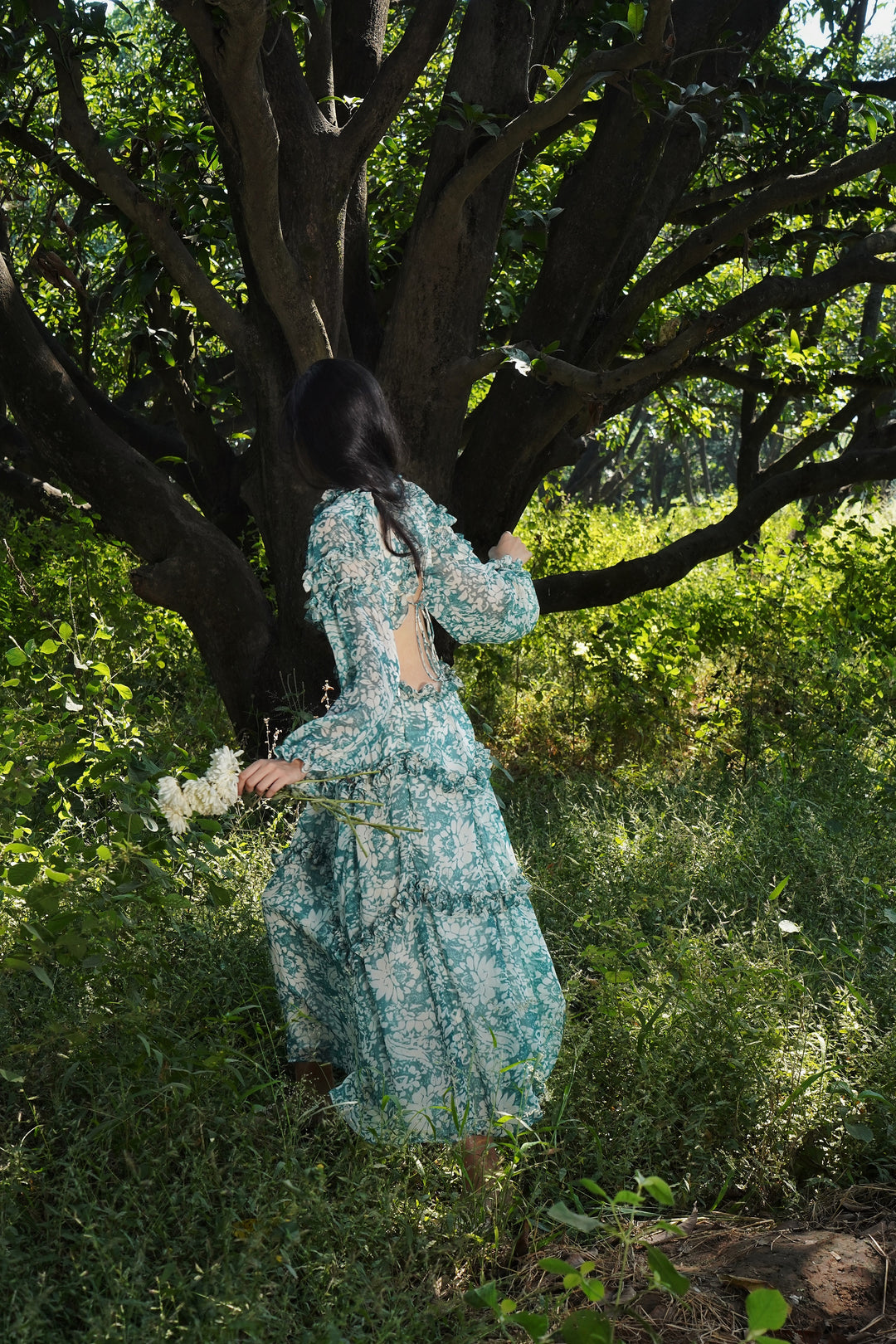 Wildflower Green Dress