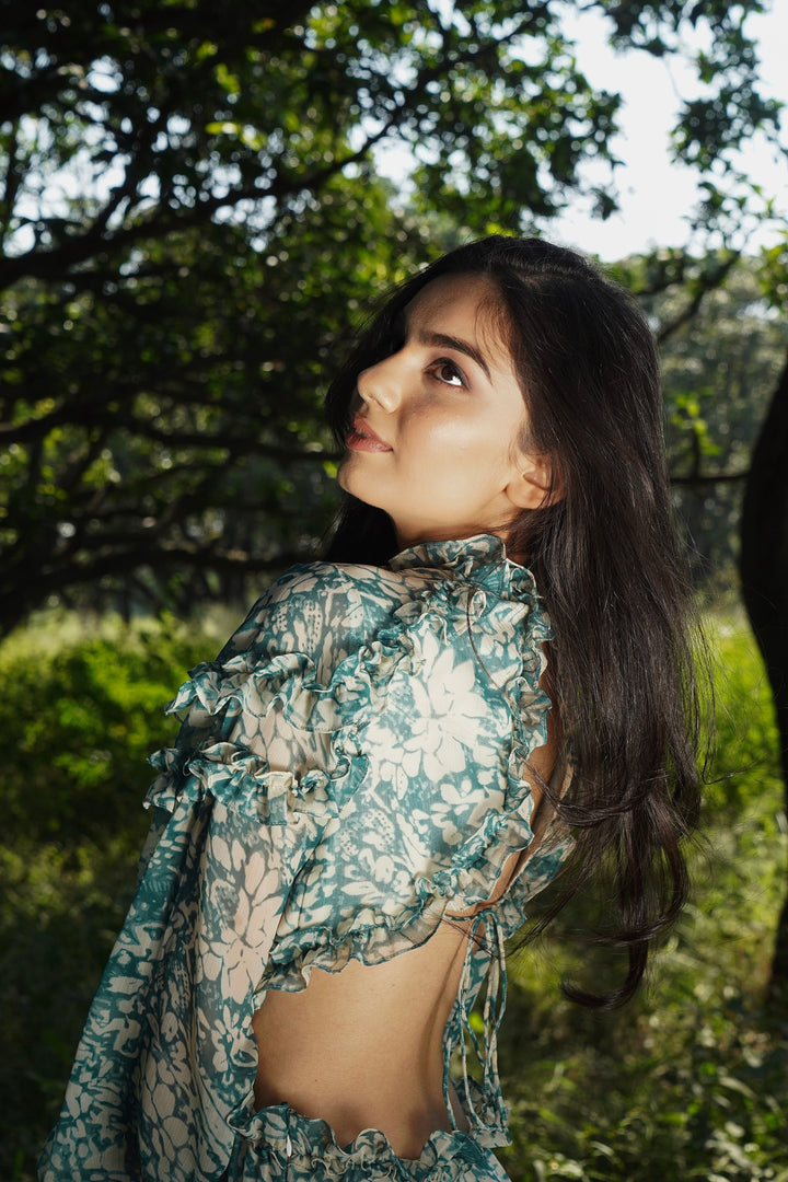 Wildflower Green Dress